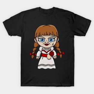 Creepy Girl Doll with Ostomy T-Shirt